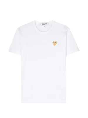 Comme Des Gar&ccedil;ons Play logo-detail T-shirt