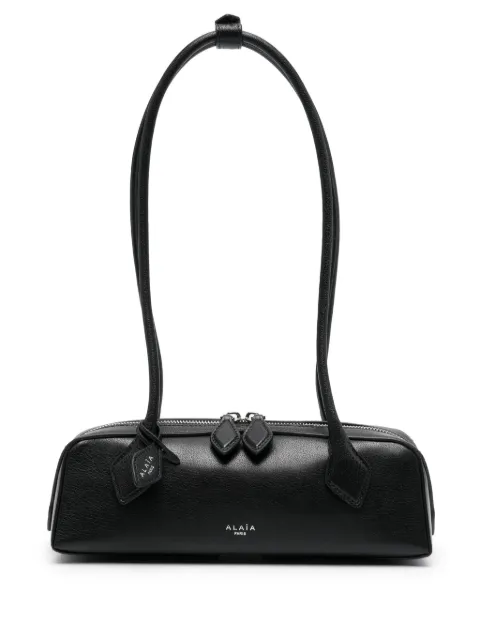 Ala&iuml;a small Le Teckel leather shoulder bag