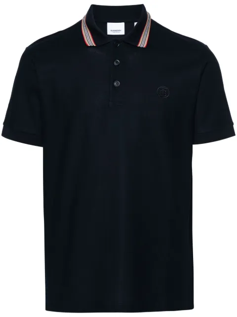 Burberry Icon stripe cotton polo shirt