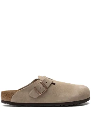 Birkenstock Boston suede mules