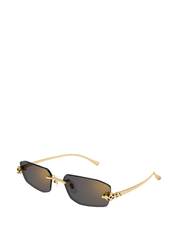 Cartier Eyewear Panth&egrave;re geometric-shape sunglasses