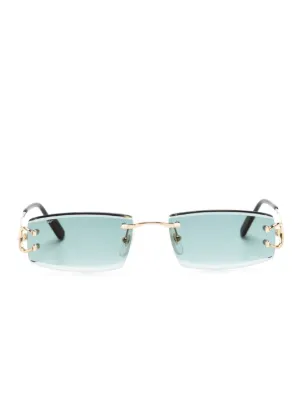 Cartier Eyewear rectangle-frame sunglasses
