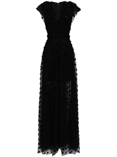 Saiid Kobeisy beaded tulle gown