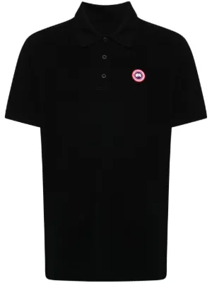 Canada Goose Beckley logo-patch short-sleeve polo shirt
