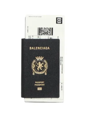 Balenciaga Long Wallet 1 Ticket leather wallet