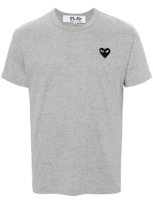 Comme Des Gar&ccedil;ons Play Play heart-emblem T-shirt