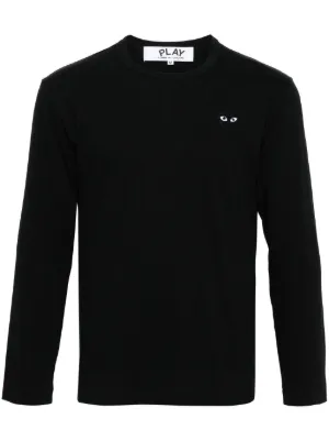 Comme Des Gar&ccedil;ons Play long-sleeve T-shirt