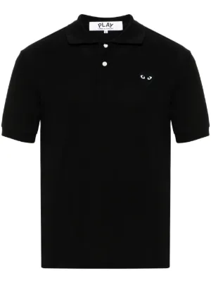 Comme Des Gar&ccedil;ons Play heart-patch polo shirt