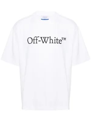 Off-White Big Bookish Skate cotton T-shirt