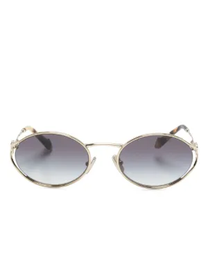 Miu Miu Eyewear oval-frame sunglasses