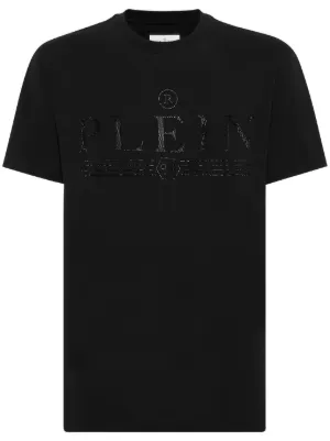 Philipp Plein logo-embellished cotton T-shirt