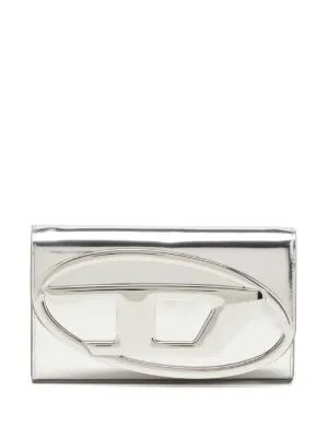 Diesel wallet bag in mirrored leather