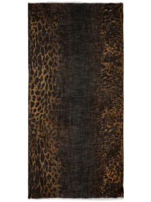 Zadig&Voltaire leopard-print scarf