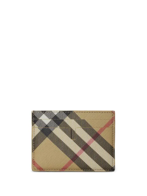 Burberry Check card case