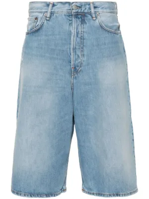 Acne Studios straight-leg denim shorts