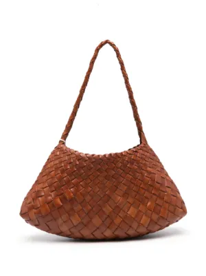 DRAGON DIFFUSION Rosanna woven leather shoulder bag
