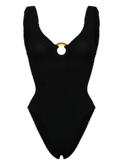 Hunza G Celine ring-detail swimsuit