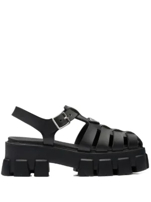 Prada rubber Monolith sandals