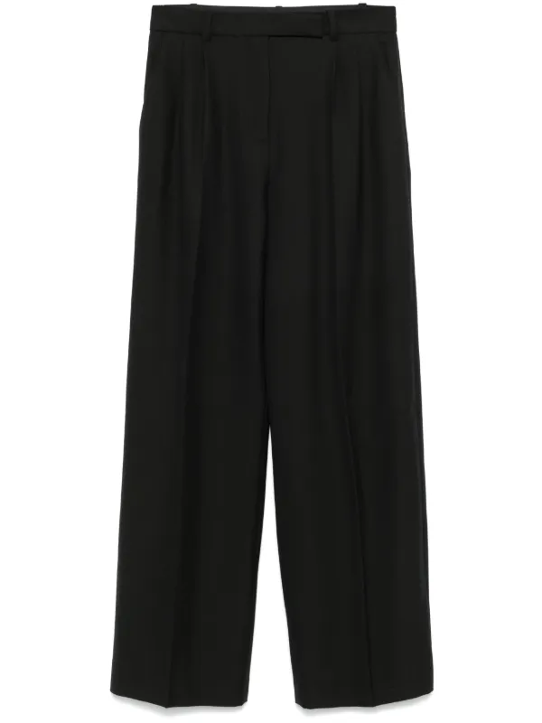 Maje wide-leg suit trousers