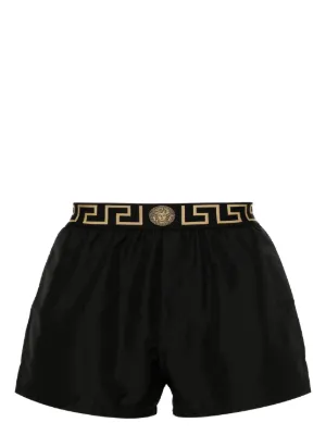Versace Greca border swim shorts
