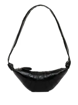 LEMAIRE small Croissant bag in coated cotton