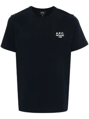 A.P.C. logo-print T-shirt