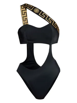 Versace econyl&reg; one-piece swimsuit