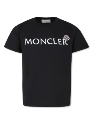 Moncler Enfant logo-print T-shirt