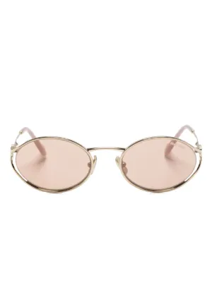 Miu Miu Eyewear Miu Miu logo sunglasses