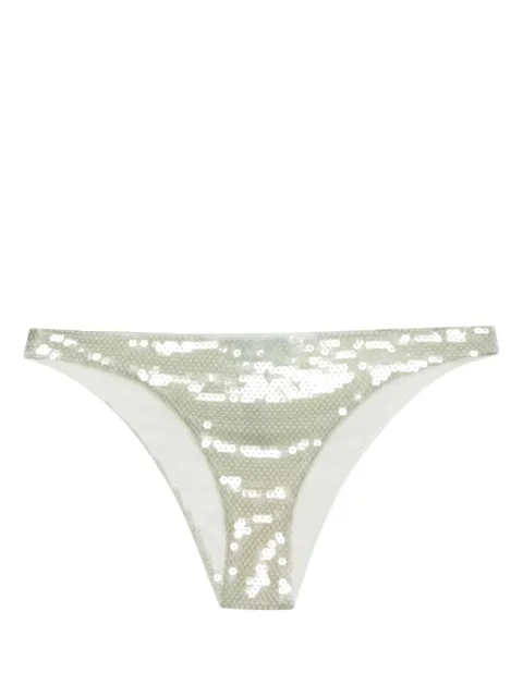 Prada sequinned tulle bikini bottoms