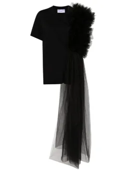Alchemy x Lia Aram ruffled T-shirt