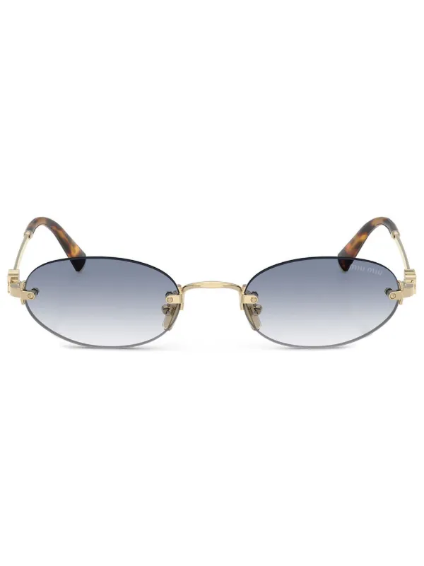 Miu Miu Eyewear oval-frame sunglasses