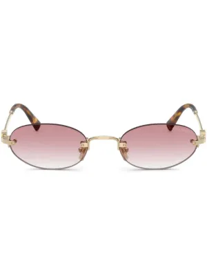 Miu Miu Eyewear oval-frame sunglasses