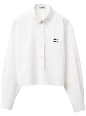 Miu Miu poplin shirt