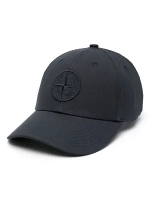 Stone Island logo-embroidered baseball cap