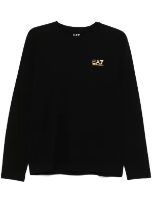 Ea7 Emporio Armani logo-print T-shirt