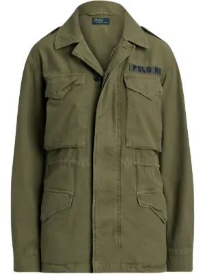 Polo Ralph Lauren logo-patch jacket