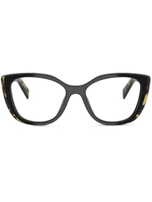 Prada Eyewear geometric-frame glasses