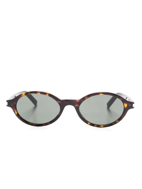 Saint Laurent Eyewear Jeanne round-frame sunglasses