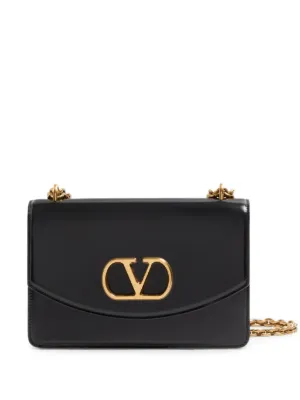 Valentino Garavani Vain shoulder bag in shiny calfskin