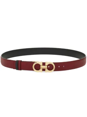Ferragamo Gancini Ferragamo reversible leather belt