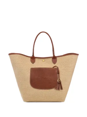 Longchamp  Le Pliage Collection large Basket tote bag 