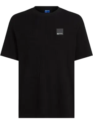 Karl Lagerfeld Jeans waffle-knit T-shirt