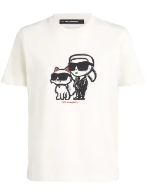 Karl Lagerfeld Ikon Sketch Duo T-shirt