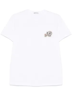 Moncler logo-patch T-shirt