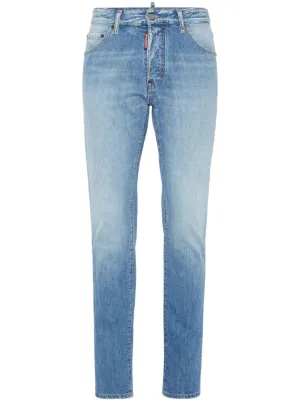 DSQUARED2 mid-rise slim jeans