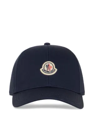 Moncler logo-patch baseball cap