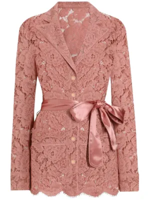Dolce & Gabbana DNA floral-lace shirt