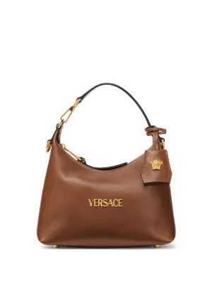 Versace Versace Tag nappa shoulder bag