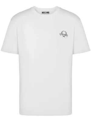 Moschino T-shirt Laurel Crown logo